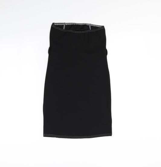 Boohoo Womens Black Mini Size 6