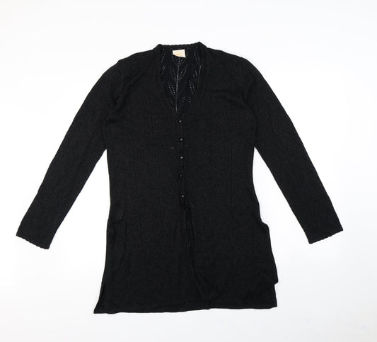 Womens UK Size M Country Casuals Black Jacket