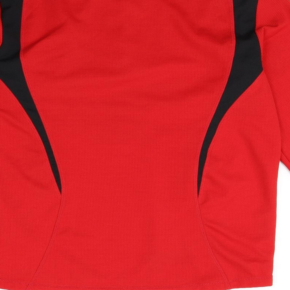 Mens UK Size S SPIRO Red Jacket