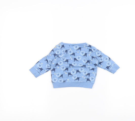 NEXT Baby Blue Pullover Jumper Size 0-3 Months