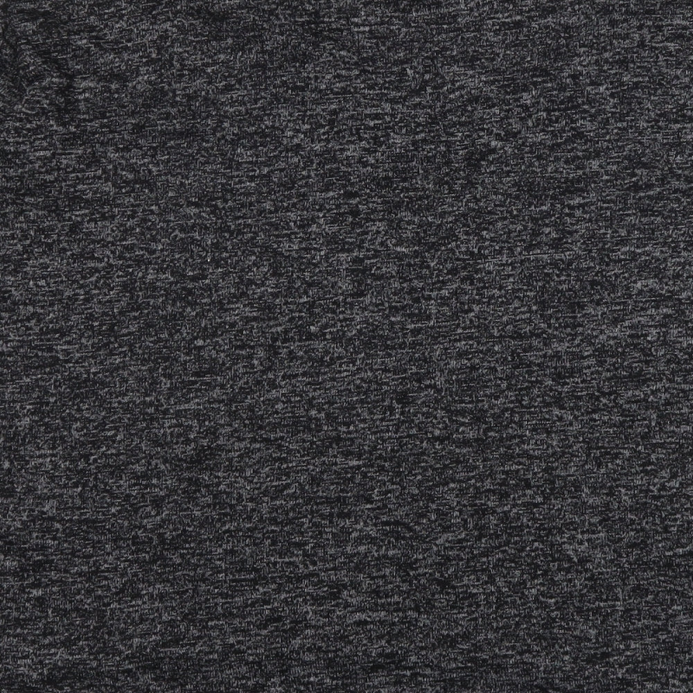 Womens UK Size XS New Look Black Basic T-Shirt
