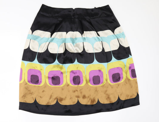 NEXT Womens Multicoloured Geometric  A-Line Set Size 10