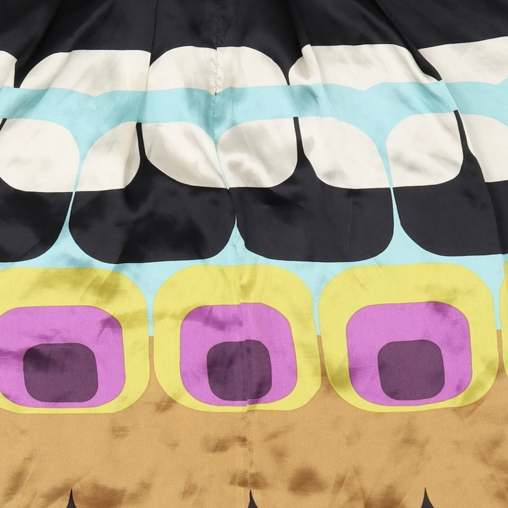 NEXT Womens Multicoloured Geometric  A-Line Set Size 10