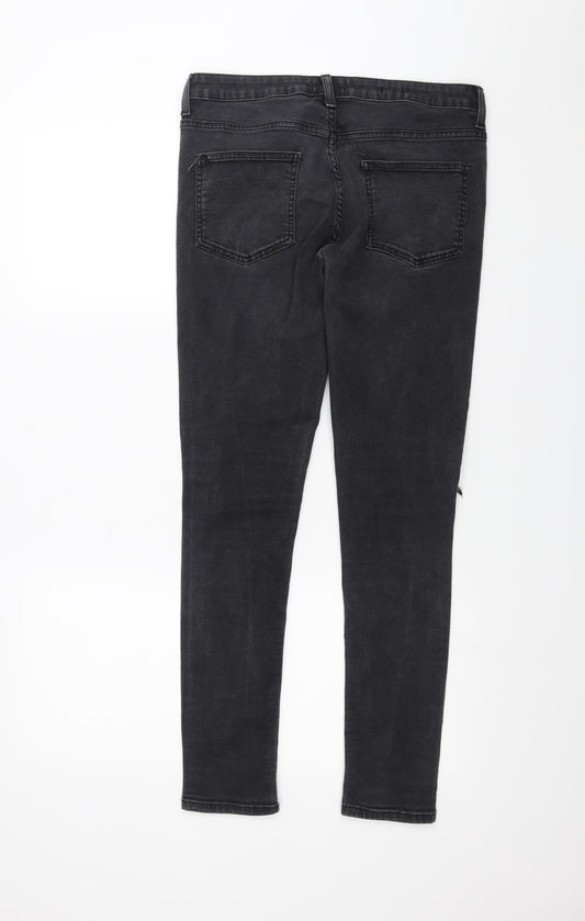 Womens UK Size 34 in Topman Extra-Slim Fit Skinny Grey Jeans