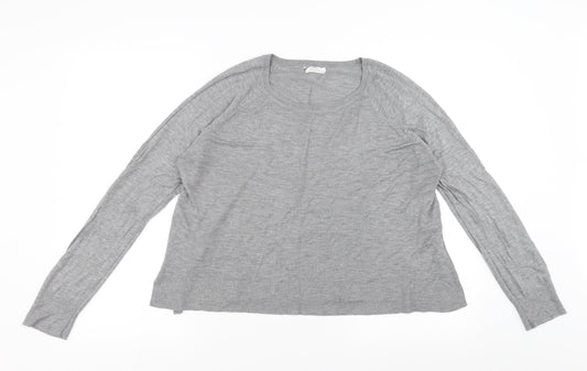 Zara Womens Grey Pullover Jumper Size M