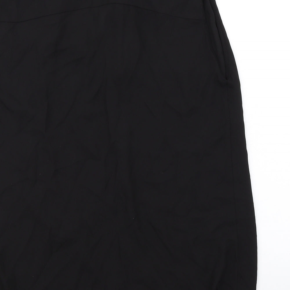 Womens UK Size 6 ASOS Black Basic Blouse