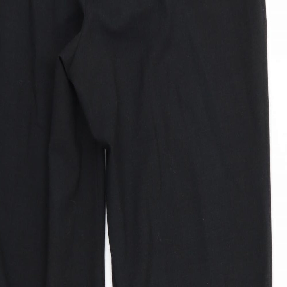 Mexx Womens Black Trousers Size 16 L28 in