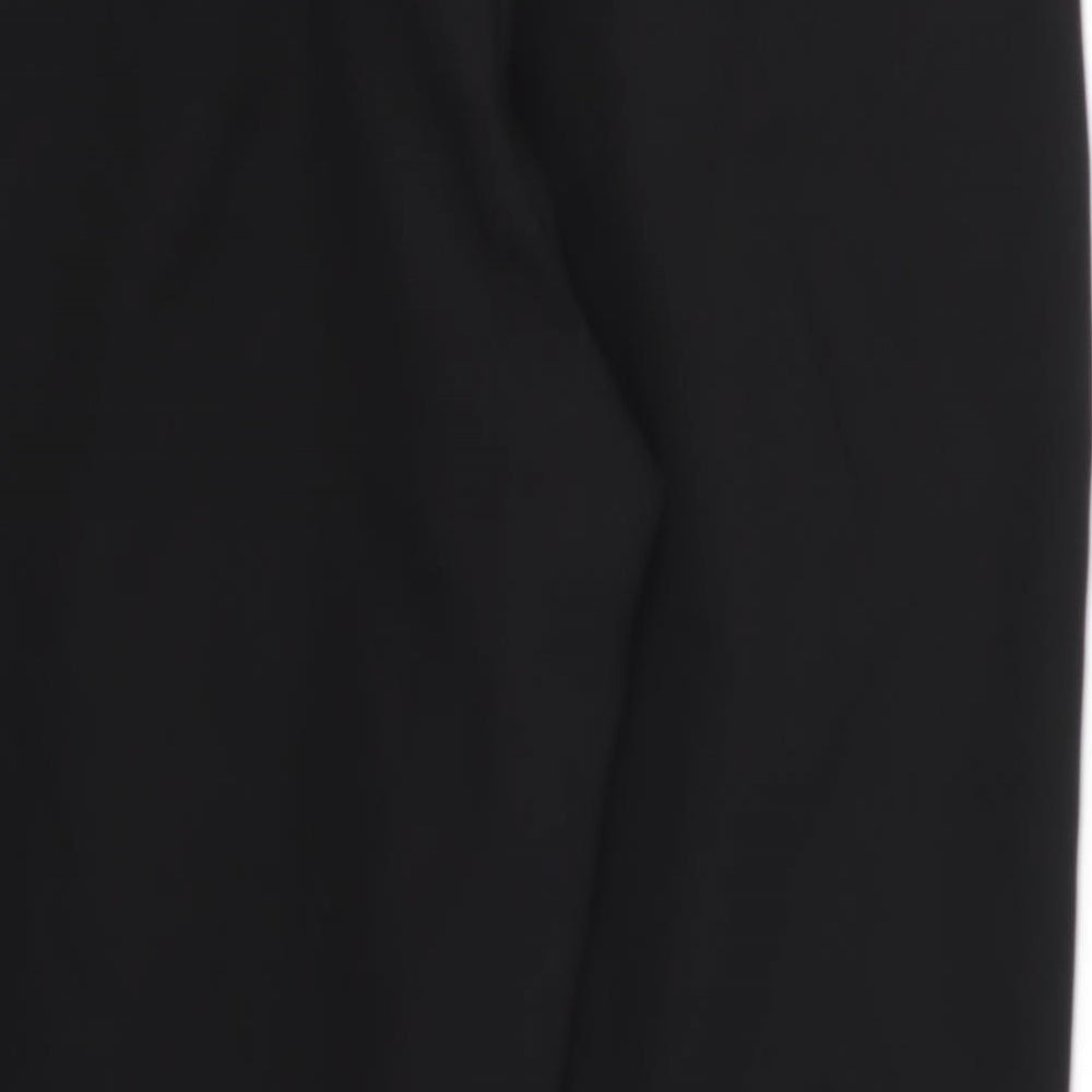 New Look Womens Black Trousers Size 14 L24 in