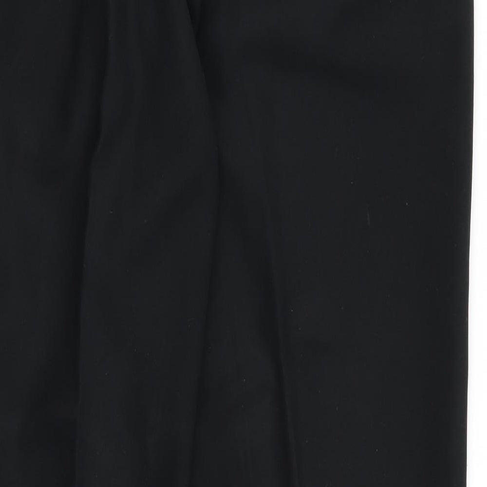 New Look Womens Black Trousers Size 14 L27 in