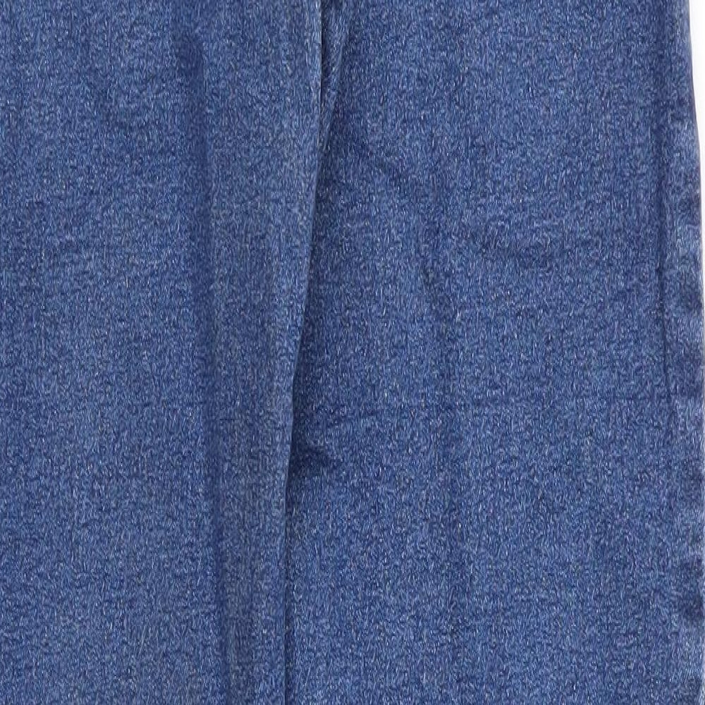 New Look Womens Blue Skinny Jeans Size 8 L28 in