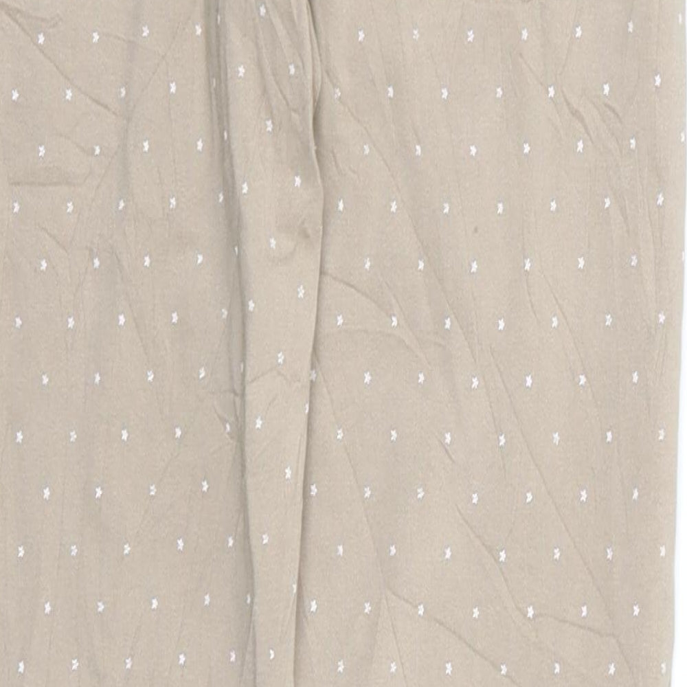 Womens UK Size 24 in Preworn Regular Fit Beige Trousers