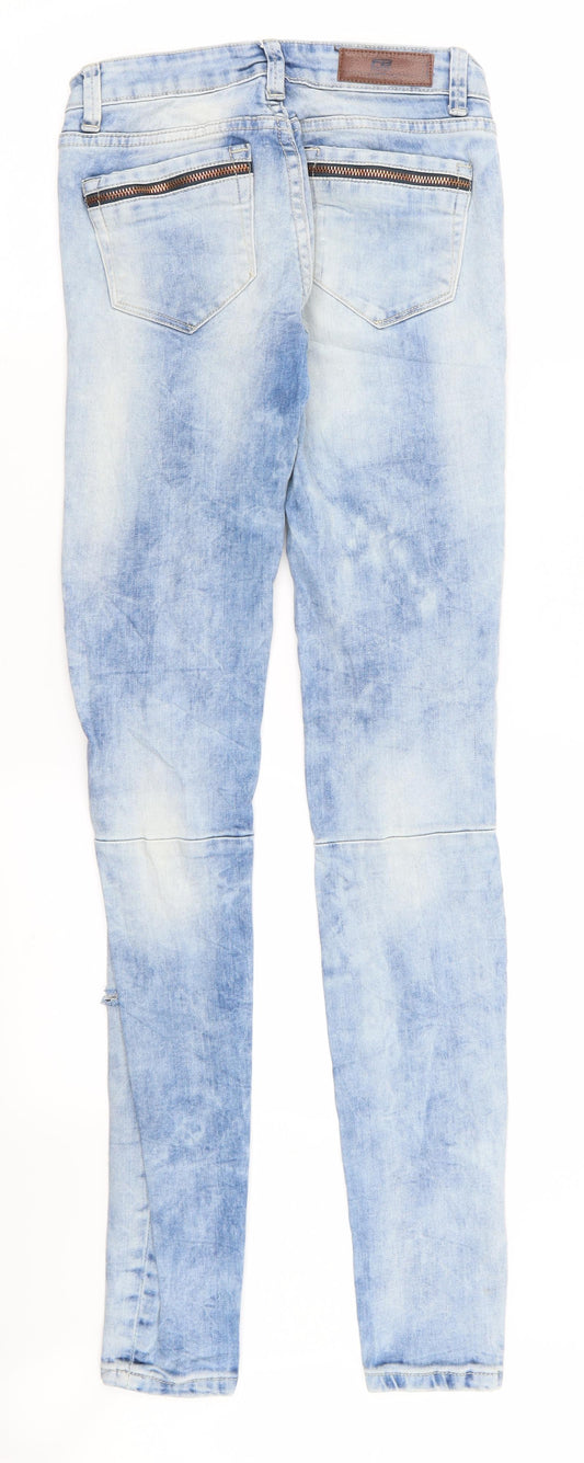 Womens UK Size 24 in FB sister Regular Fit Skinny Blue Jeans