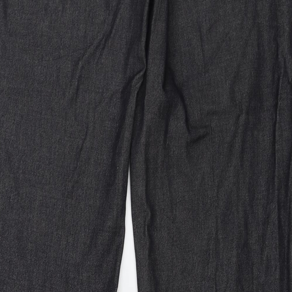 Womens UK Size 10 Marks and Spencer Regular Fit Grey Trousers