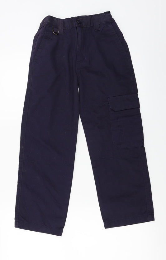 smart school wear Boys Blue Trousers Size 7-8 Years