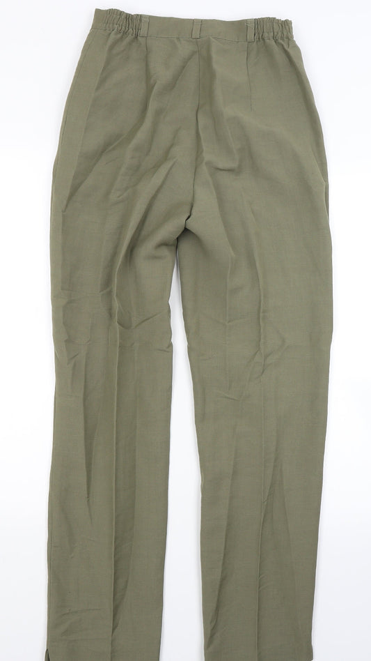 Gerry Weber Womens Green Trousers Size 10 L28 in