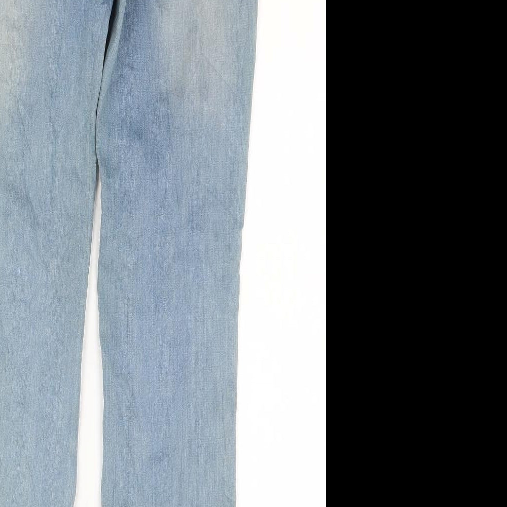 Matalan Womens Blue Denim Skinny Jeans Size 8 L28 in