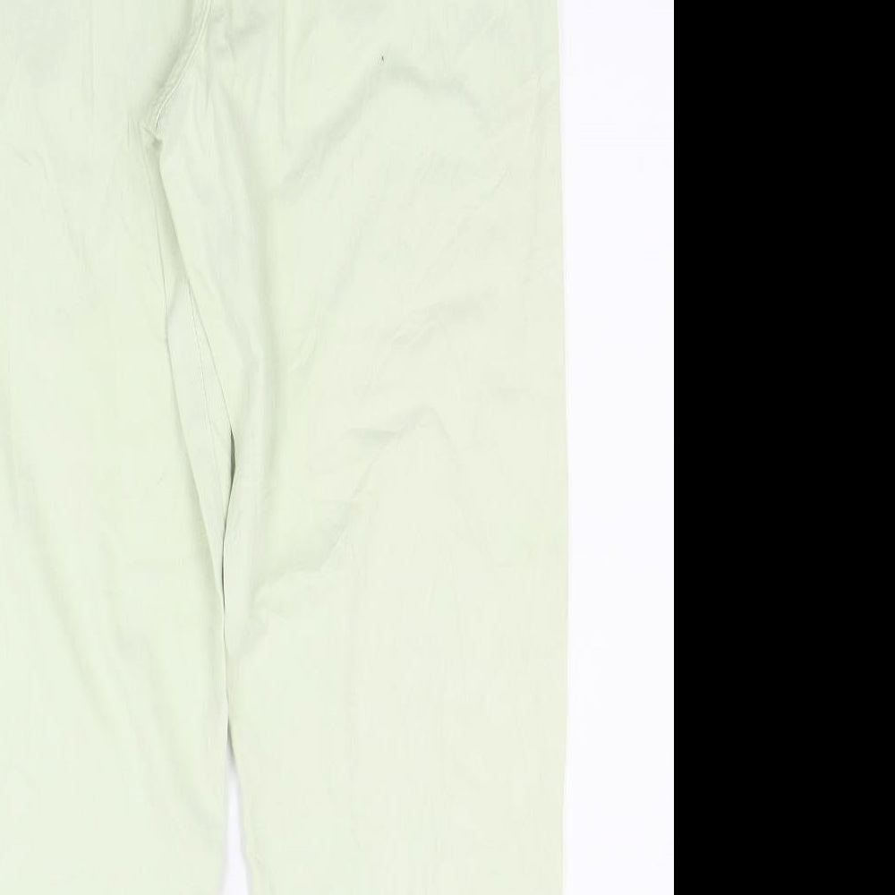 C&A Womens Green  Denim Tapered Jeans Size 8 L28 in