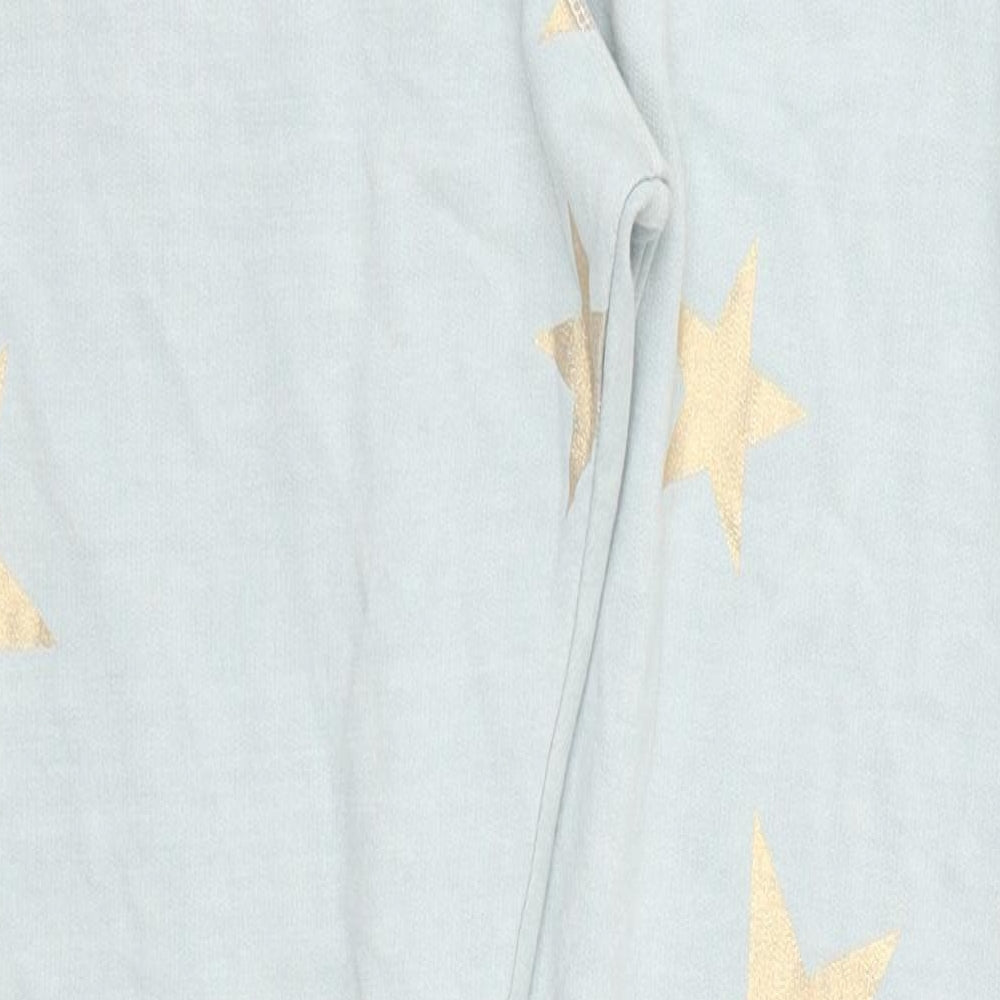 Postcard Womens Blue Geometric Sweatpants Trousers Size 29 in L27 in - Stars Loungewear