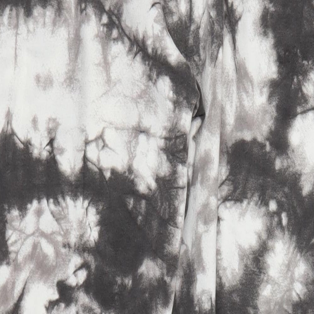 Boohoo Womens Grey Trousers Size S L28 in - Stretch waistband