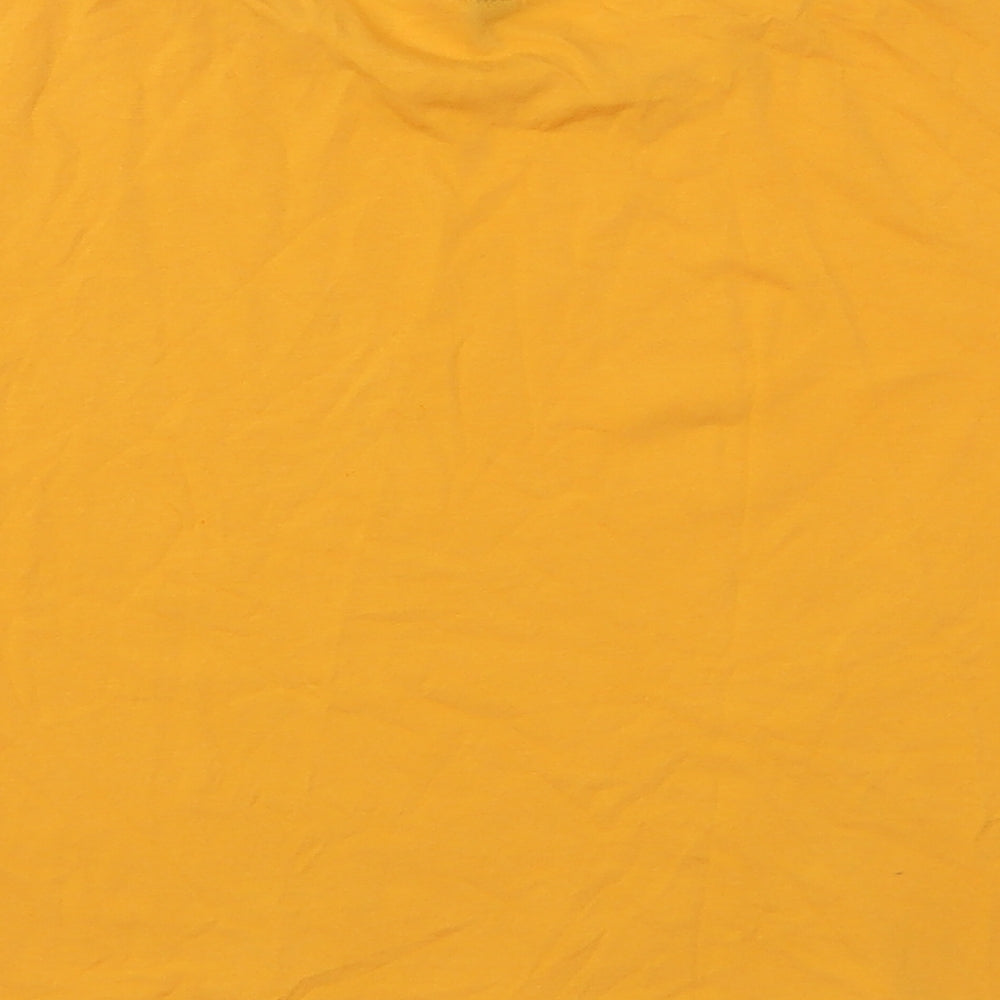 Womens UK Size XS H&M Orange Basic T-Shirt