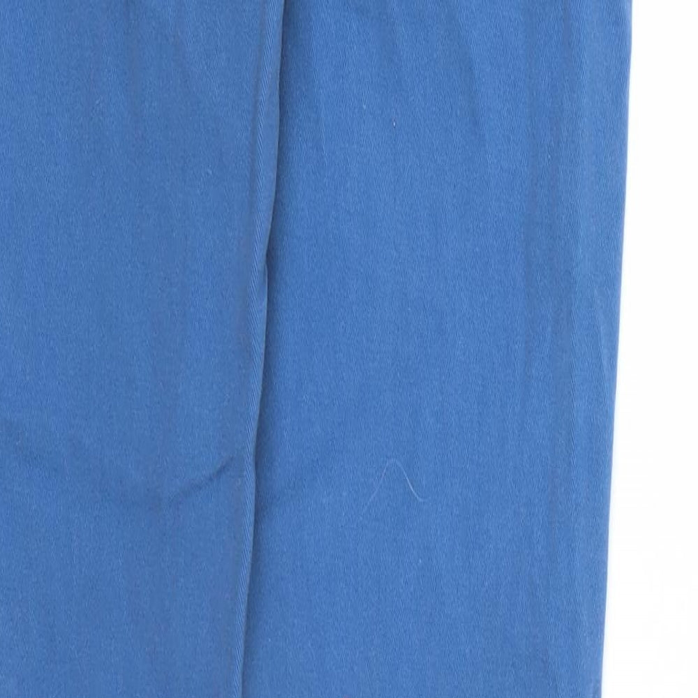 Denim & Co. Womens Blue Denim Straight Jeans Size 10 L32 in