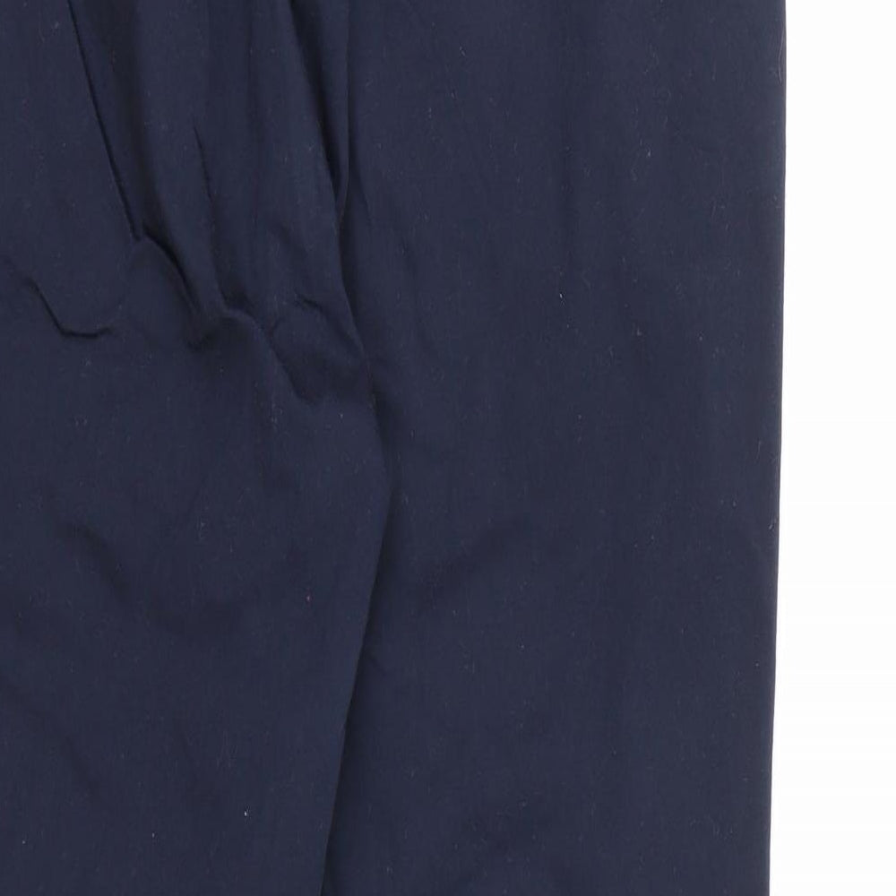 Womens UK Size 10 Marks and Spencer Regular Fit Blue Trousers