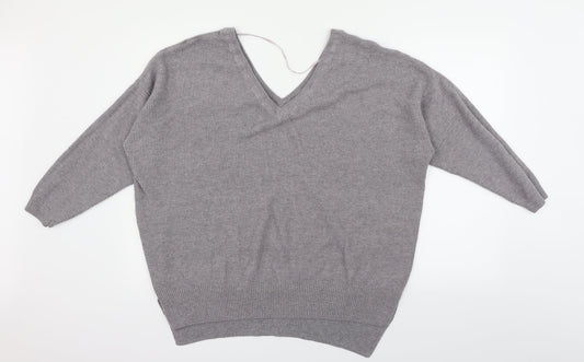 Topshop Womens Grey Pullover Jumper Size L