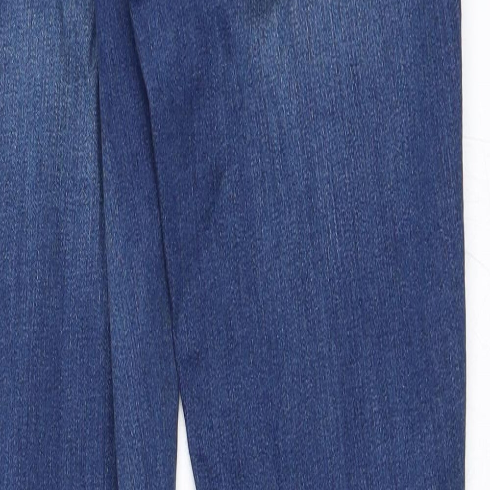 Womens UK Size 6 Warehouse Regular Fit Skinny Blue Jeans