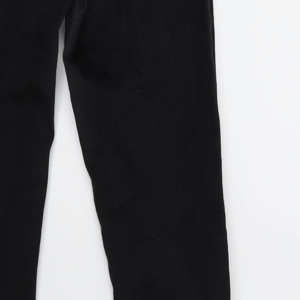 Never denim Womens Black Denim Skinny Jeans Size S L30 in