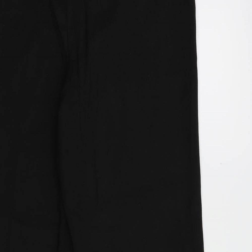 Womens UK Size 40 in Preworn Regular Fit Black Trousers