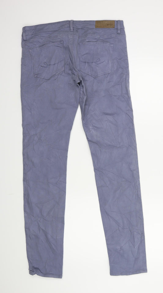 EDC Womens Grey Trousers Size 32 in L32 in