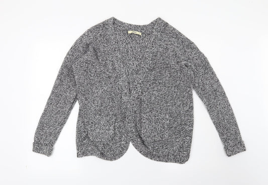 Oasis Womens Grey Cardigan Jumper Size XS