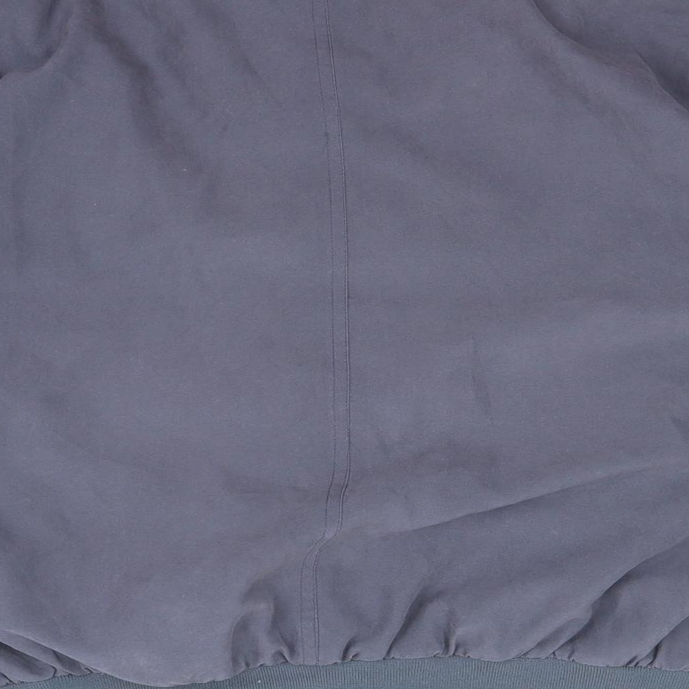 Mens UK Size M Kingston Blue Bomber Jacket