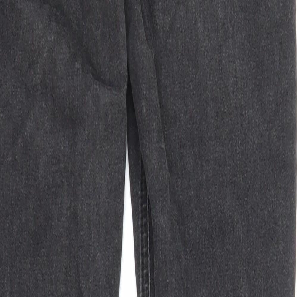 Topshop Womens Grey Denim Jegging Jeans Size 25 in L25.5 in