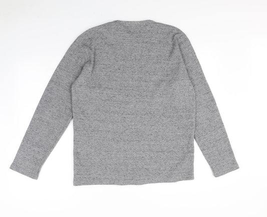 Mens UK Size M Primark Grey Pullover Jumper