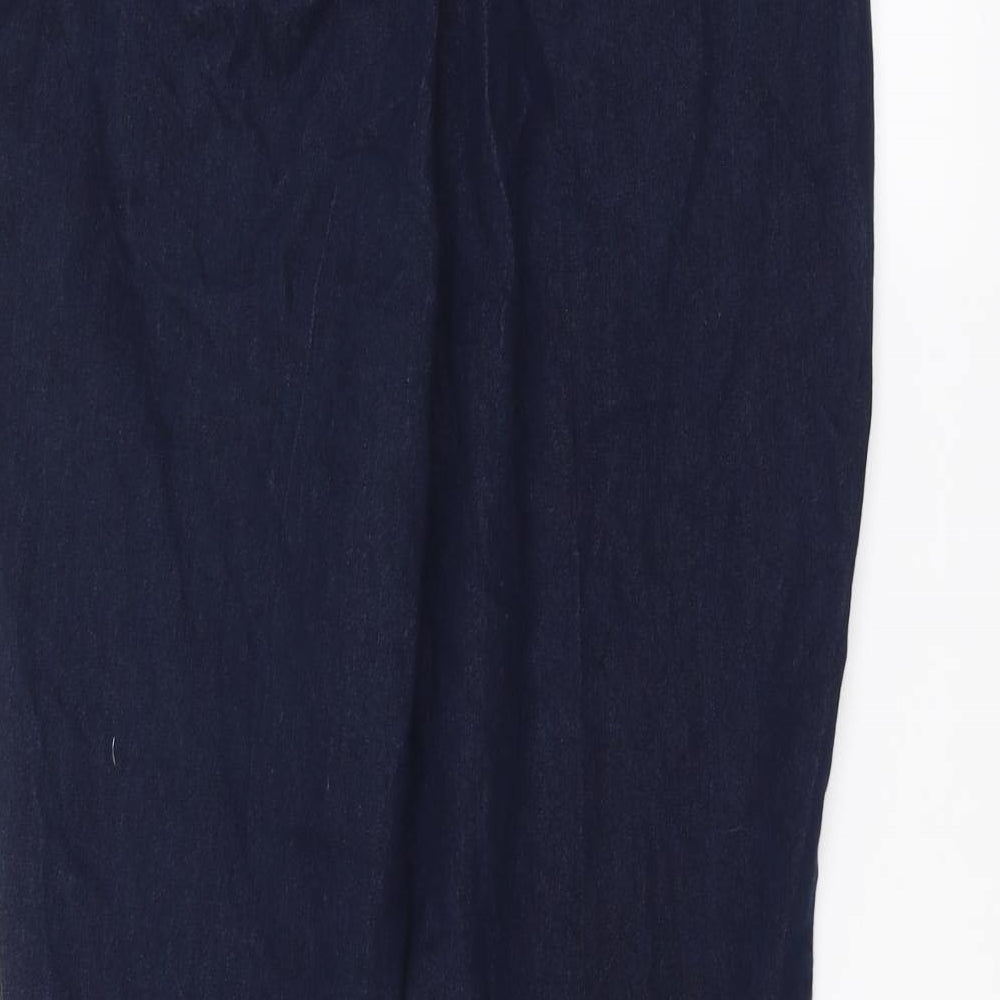 NEXT Womens Blue Skinny Jeans Size 8 L26 in