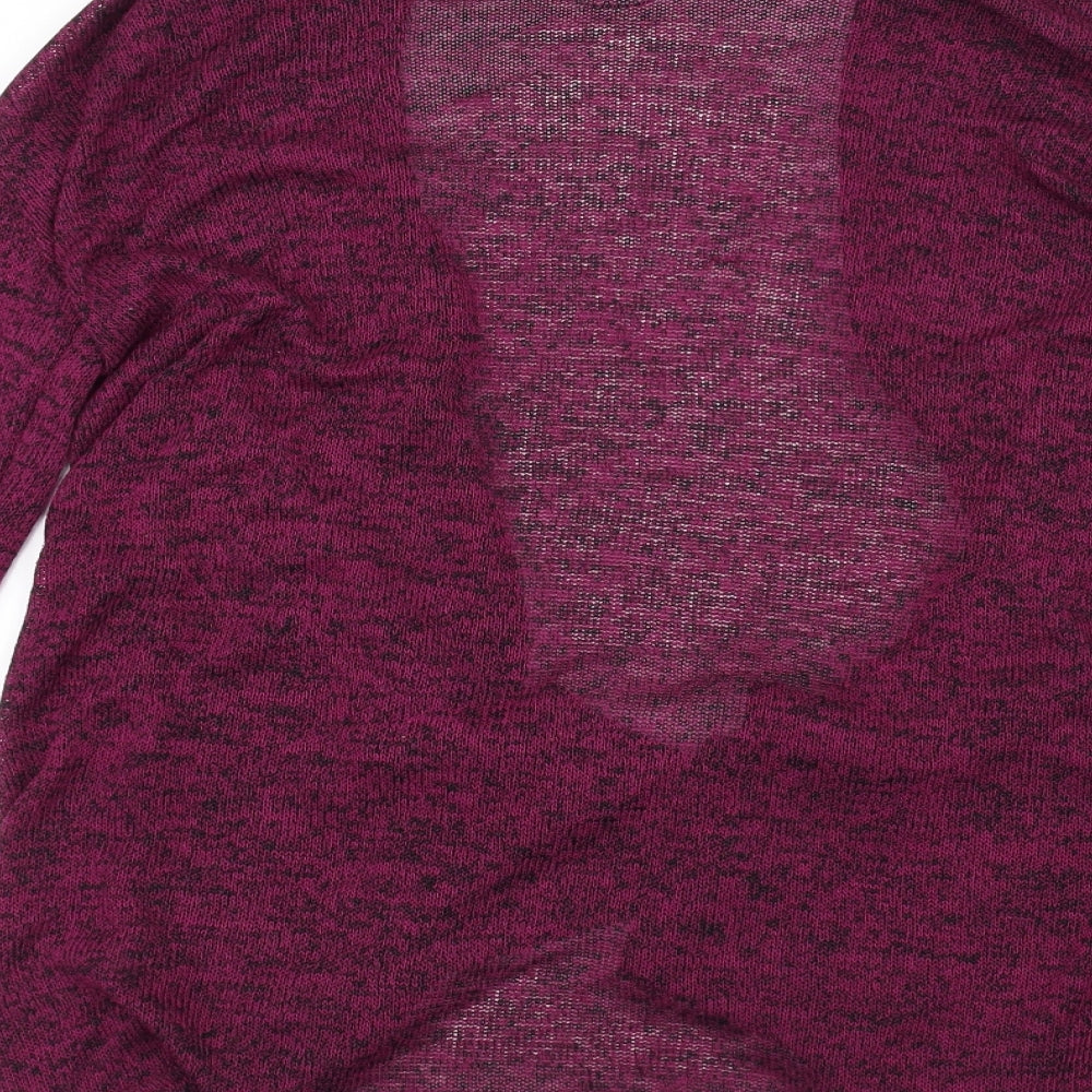 H&M Womens Purple Cardigan Jumper Size XS