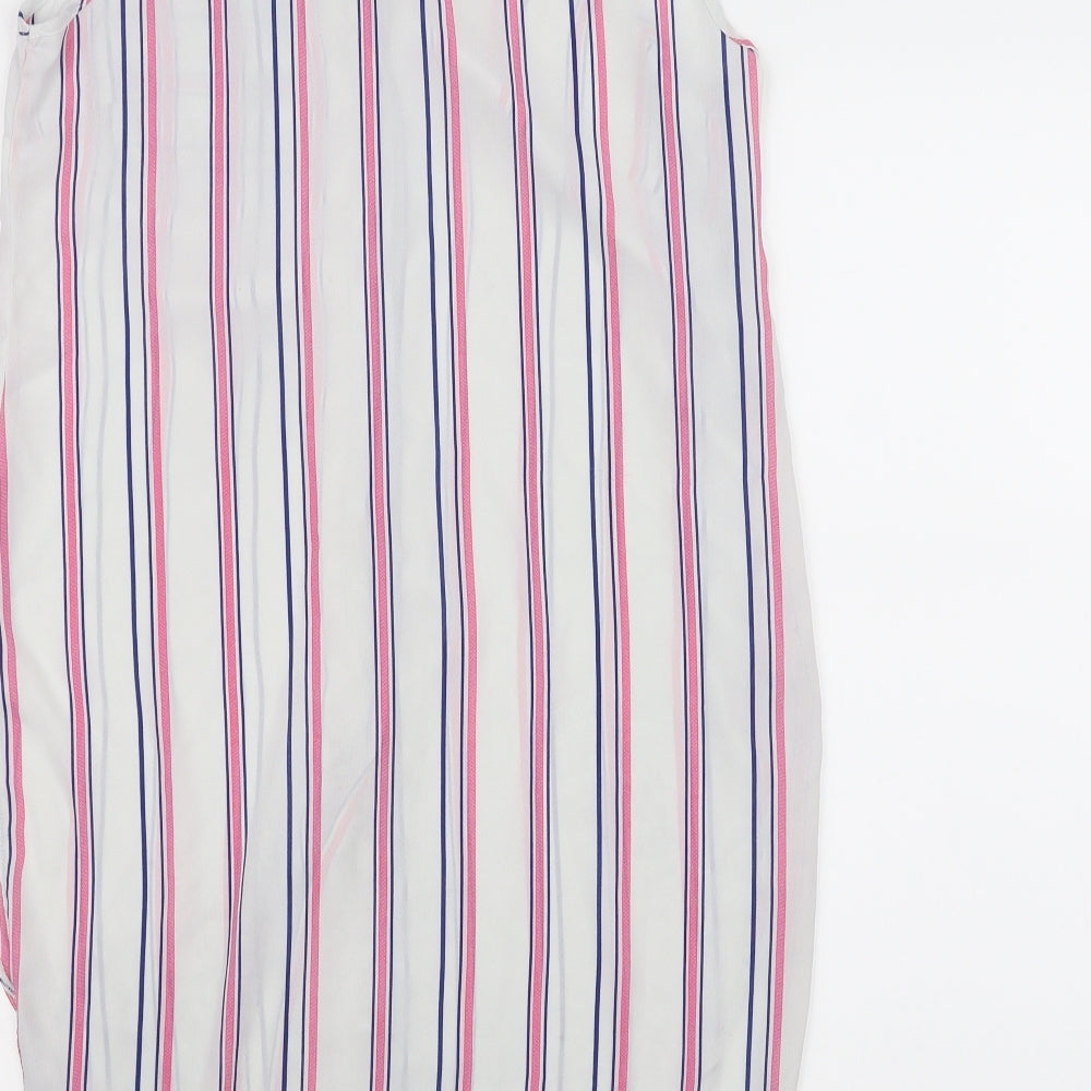 Atmosphere Womens White Basic Button-Up Size 10