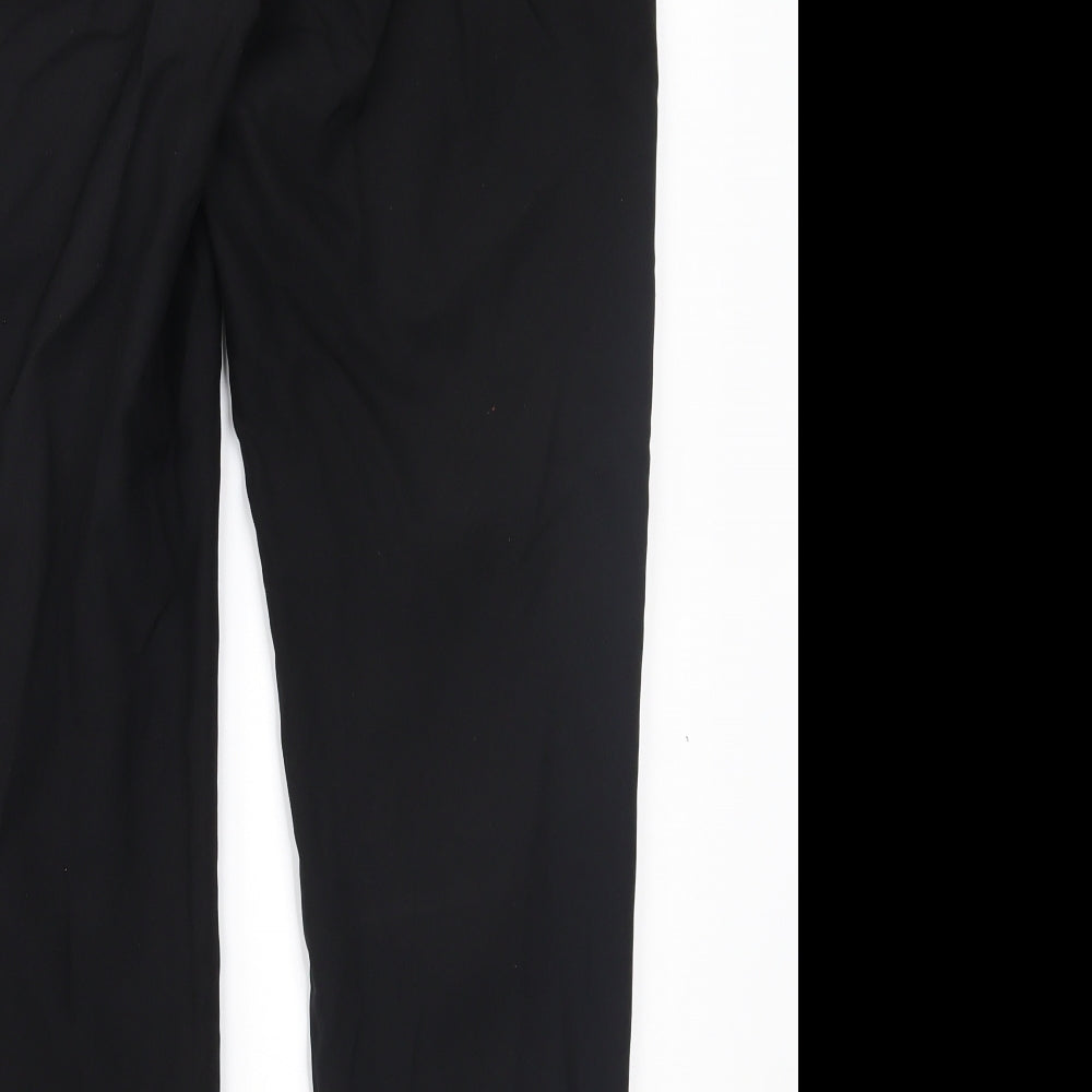 George Womens Black Trousers Size 12 L26 in