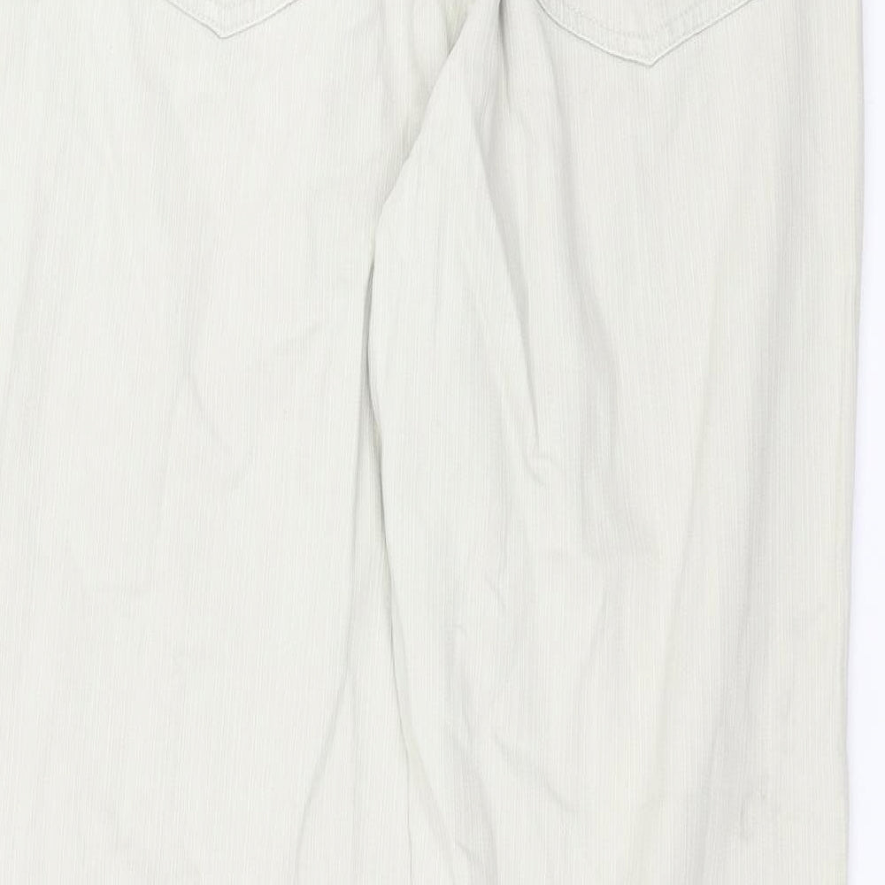 Womens UK Size 12 NEXT Regular Fit Beige Trousers