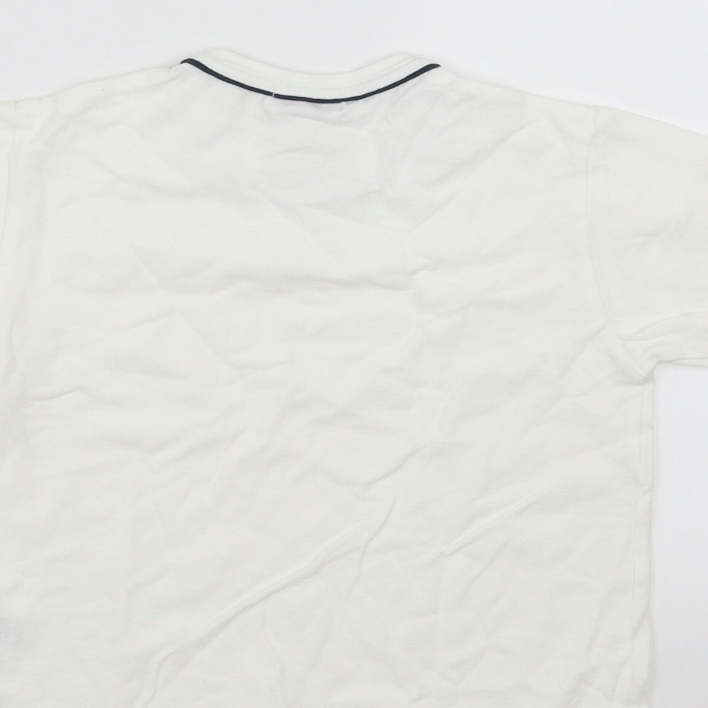 George Boys White Basic T-Shirt Size 3-4 Years