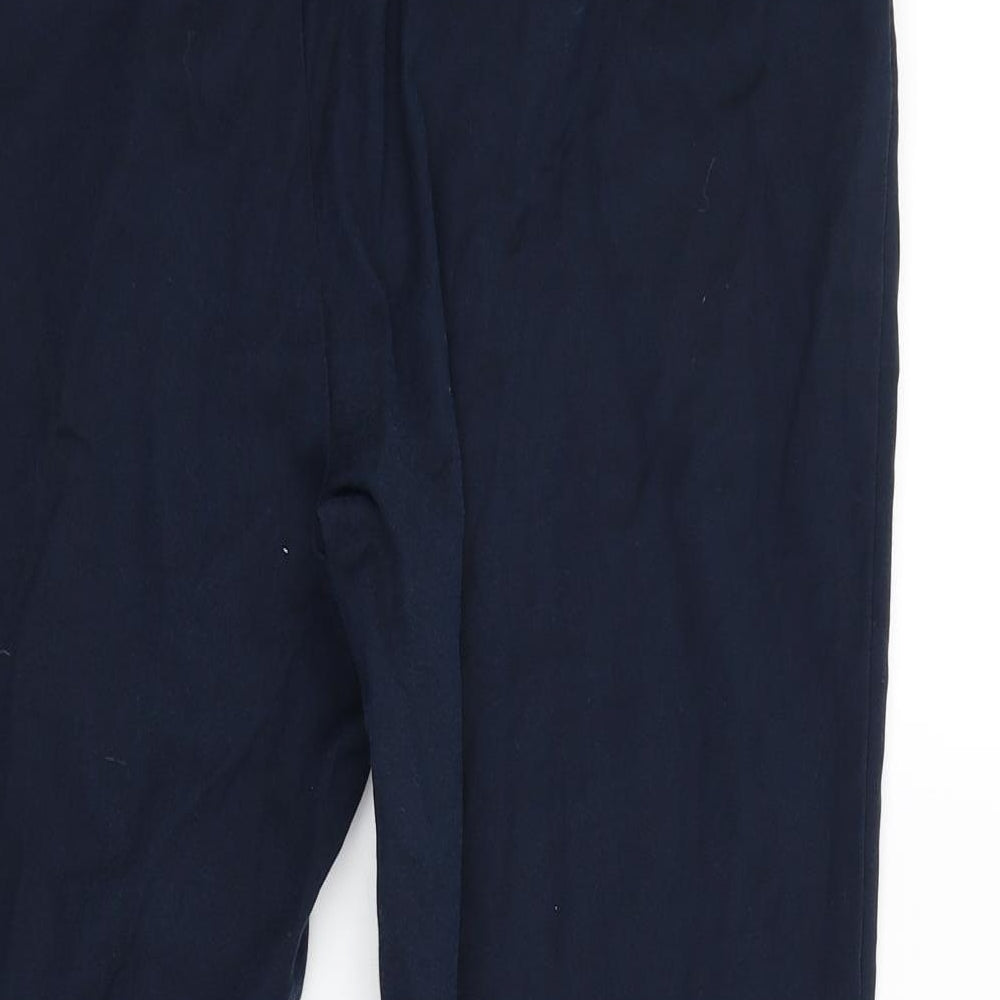 F&F Womens Blue Trousers Size 16 L24 in