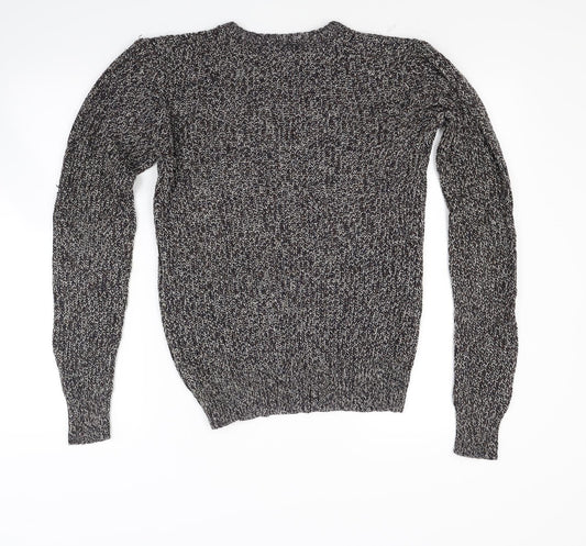 Ceader wood state Mens Brown Knit Pullover Jumper Size S