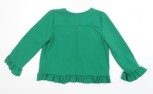 Womens UK Size 10 New Look Green Jacket