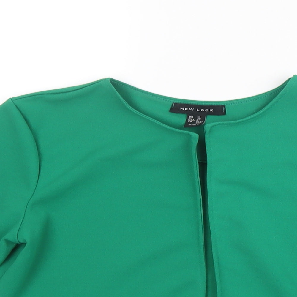 Womens UK Size 10 New Look Green Jacket