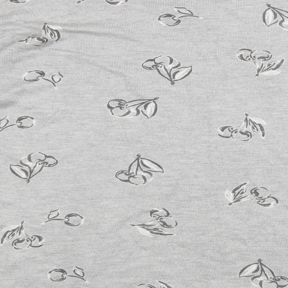 Womens UK Size M Monsoon Grey Basic T-Shirt