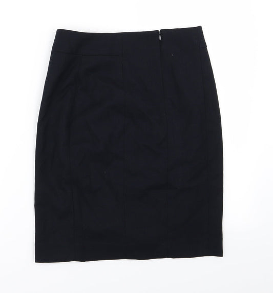 H&M Womens Blue   A-Line Skirt Size 8