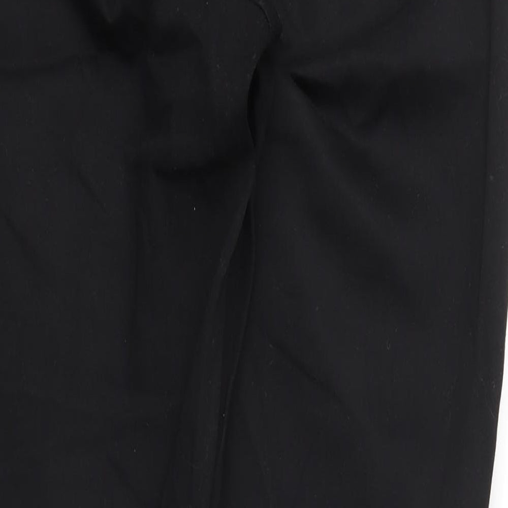 Womens UK Size 8 H&M Regular Fit Black Trousers