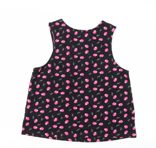 ASOS Womens Black Basic Tank Size 10