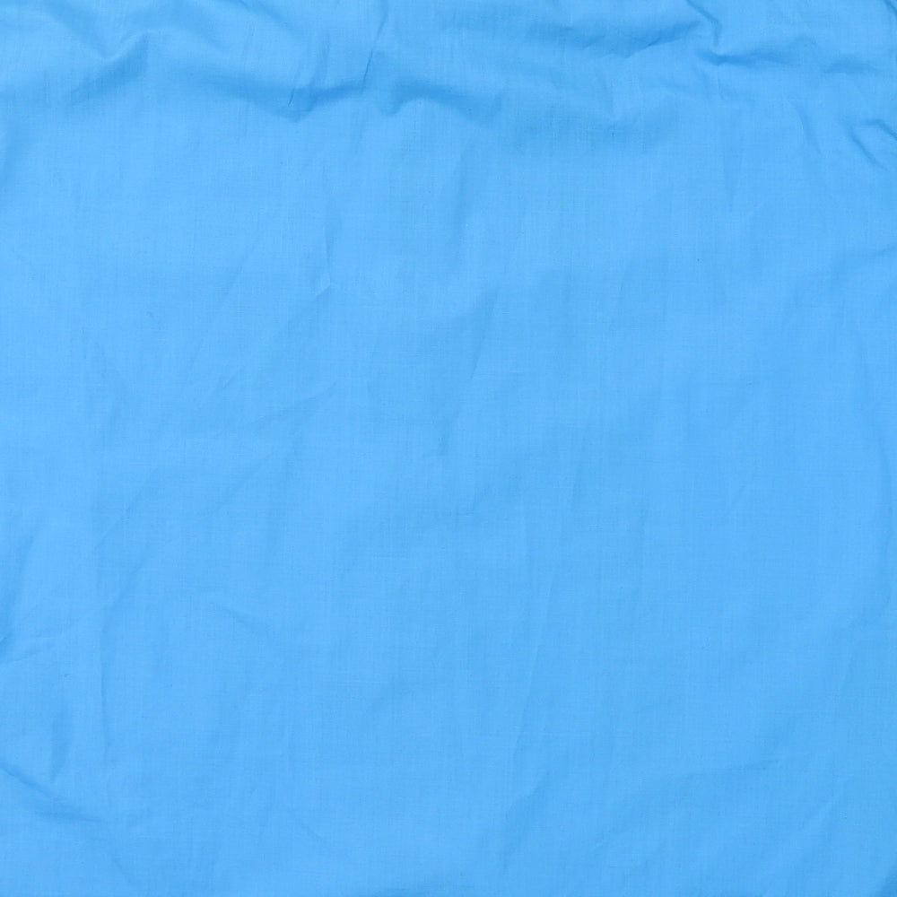 RB collection Mens Blue Houndstooth T-Shirt Size L